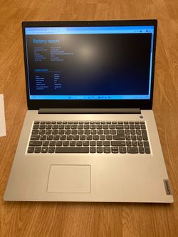 Lenovo ideapad 3 17ada05 laptop , amd ryzen 7 3700u, amd radeon rx vega 10 gfx card, 1tb sata hard drive, 120gb ssd, 12gb ddr4 ram
