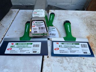 Sheetrock drywall tools new