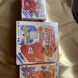 2021 topps boxes all 3 boxes
