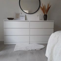 Comoda Blanco - 6 Drawers