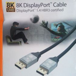 8k Display Port Cable