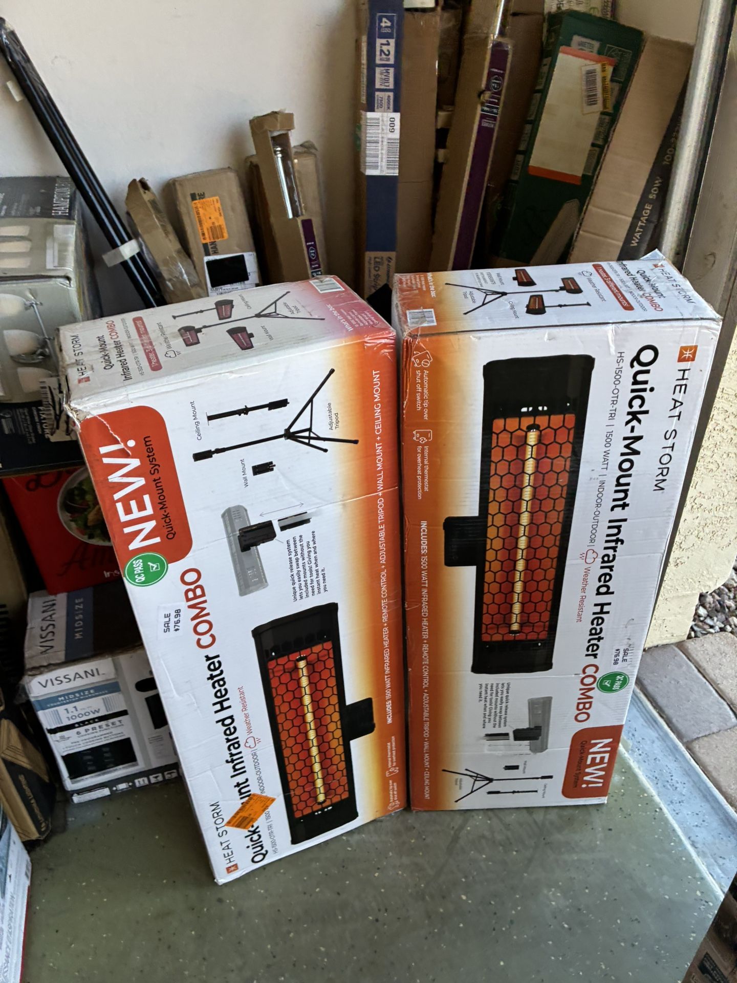Quick Mount Heater Combo