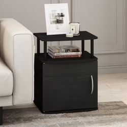 JAYA Utility Design Blackwood End Table