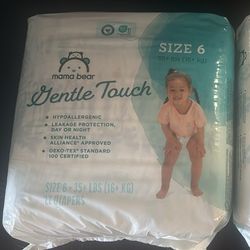 $10 – Two Packs of Mama Bear Diapers