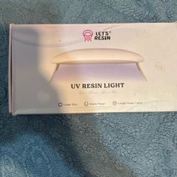 UV Resin Light By Let’s Resin Excellent Condition