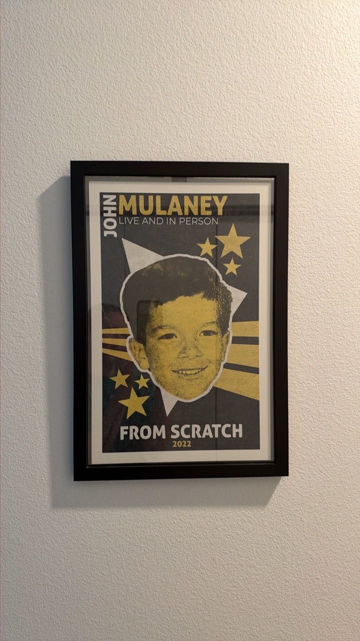 John Mulaney From Scratch 2022 Tour Poster Framed for Sale in Bremerton ...