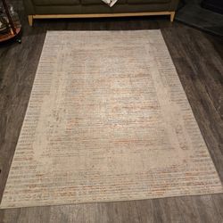 Dynamic Rugs Evora Area Rug – 5'3" x 7'2" – Grey/Ivory/Multi
