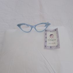 Annette Blue Vintage Glasses Frame - e932