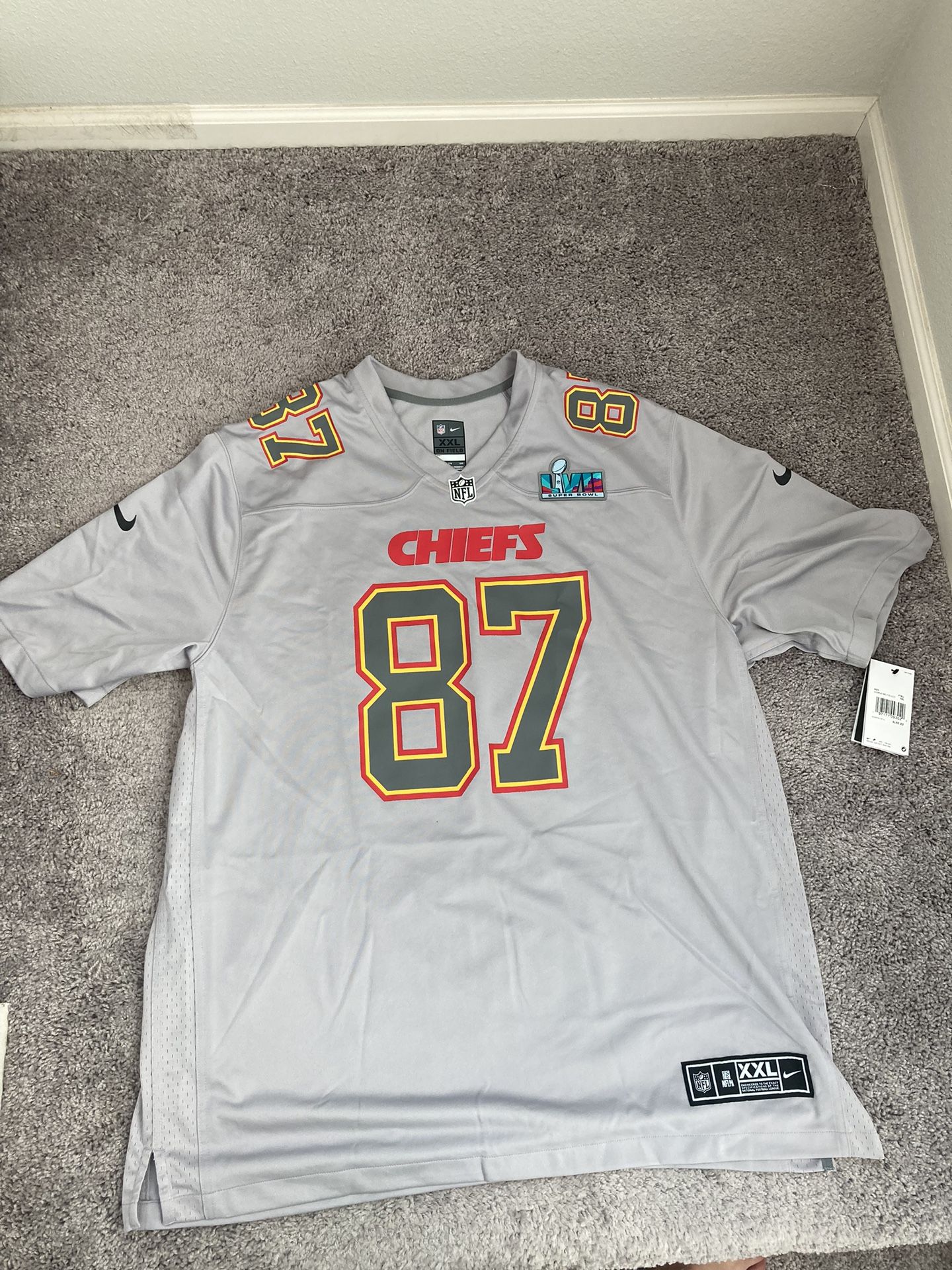 Kansas City Chiefs Travis Kelce NIKE Super Bowl LVII Jersey - 3XL for Sale  in Chicago, IL - OfferUp