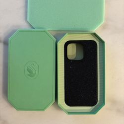 Swarovski High Smartphone Case for iPhone 15 Pro, Black Crystals, Part of The High Collection