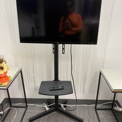 32” Amazon Fire Tv  With Remote & Standing Rack