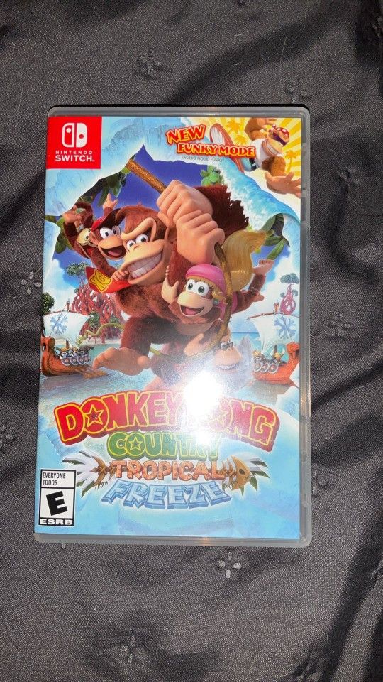 Donkey Kong Country Tropical Freeze for the Nintendo Switch - CIB / complete in box