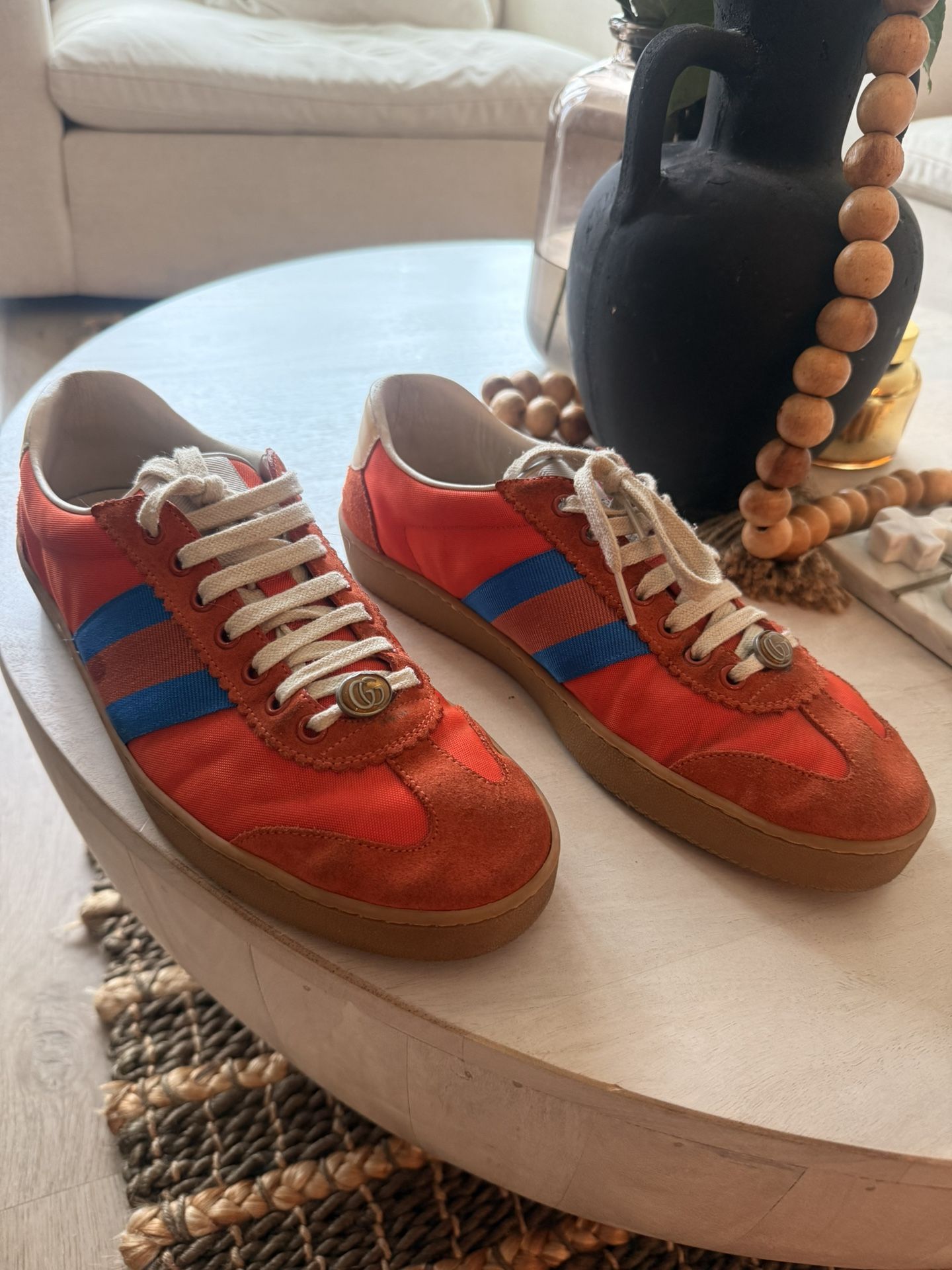 Gucci G74 Nylon 'Yellow Orange' Men’s 9