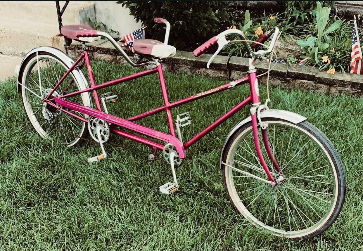 Rare Vintage 1967 SCHWINN De Luxe TWINN Blue 5-Speed Tandem Bicycle ORIGINAL. Local pickup only.