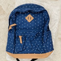 Polka dot School Backpack