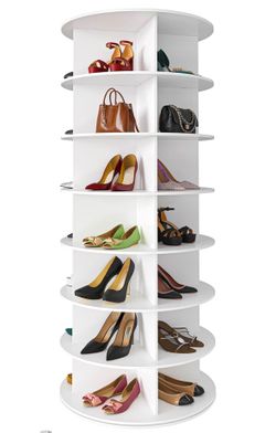New Rotating Shelf Rack - 7 tiers