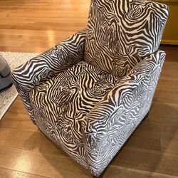 Accent Zebra Chair