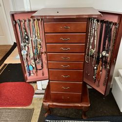 Upright  Jewelry Box