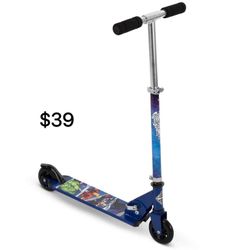 Marvel Avengers Boys Inline Folding Kick Scooter Great Condition