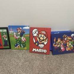 Mario picture frames