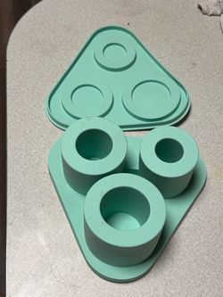 Silicone Ice cube maker for Stanley teal