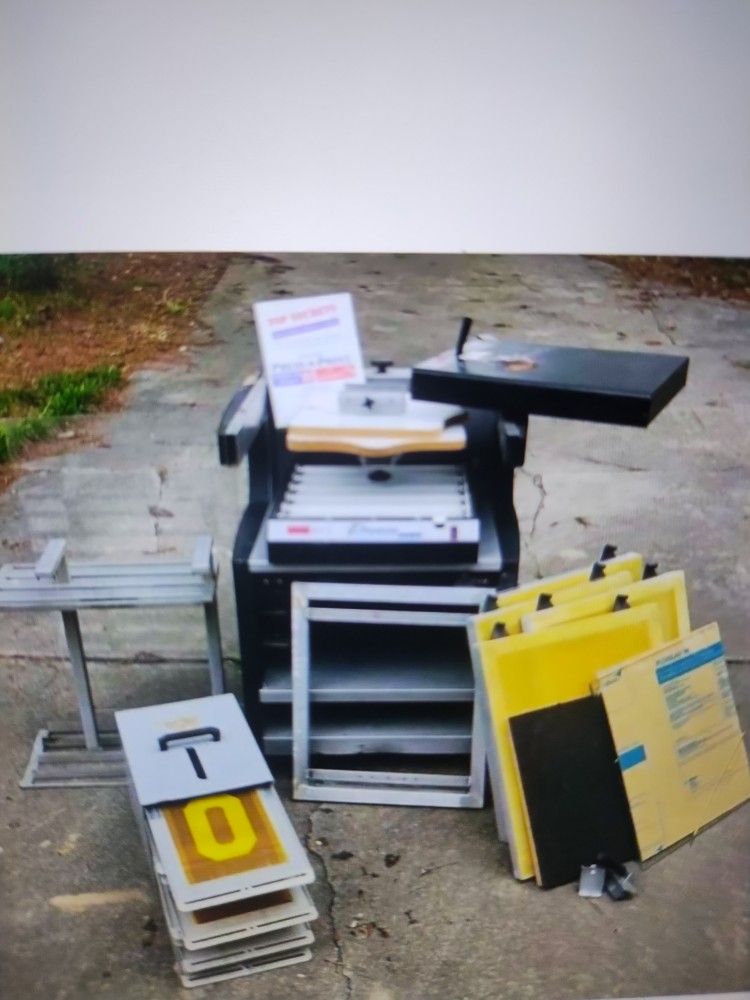 Precision Screen System (Makes T-shirts)