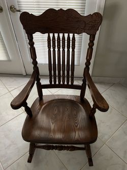 Vintage or antique rocking chair
