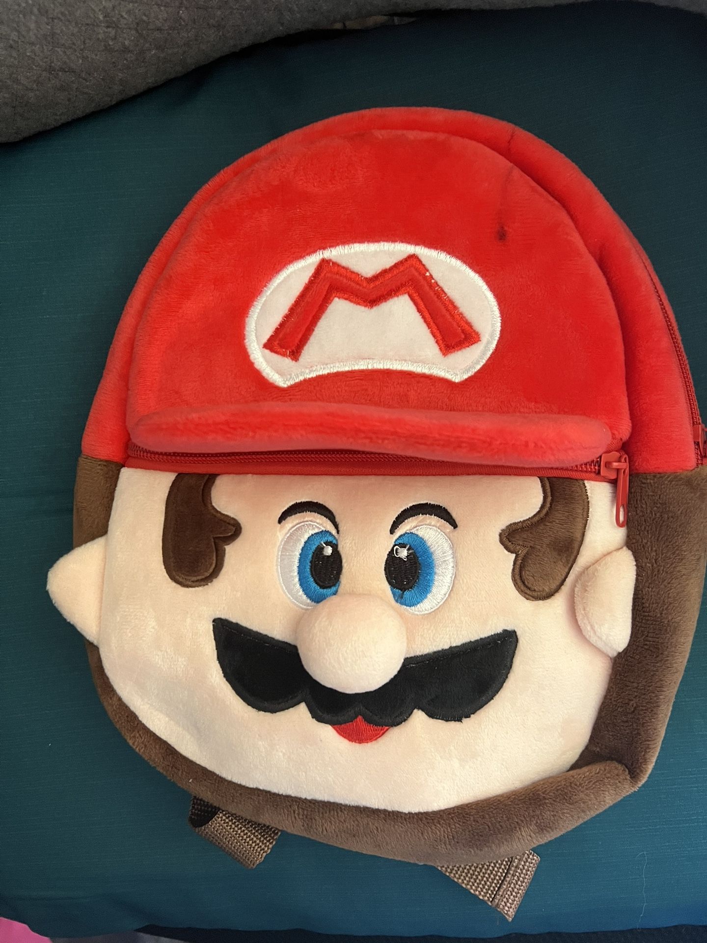 Mario is Backpack! Like New! Hold Your Video Games.