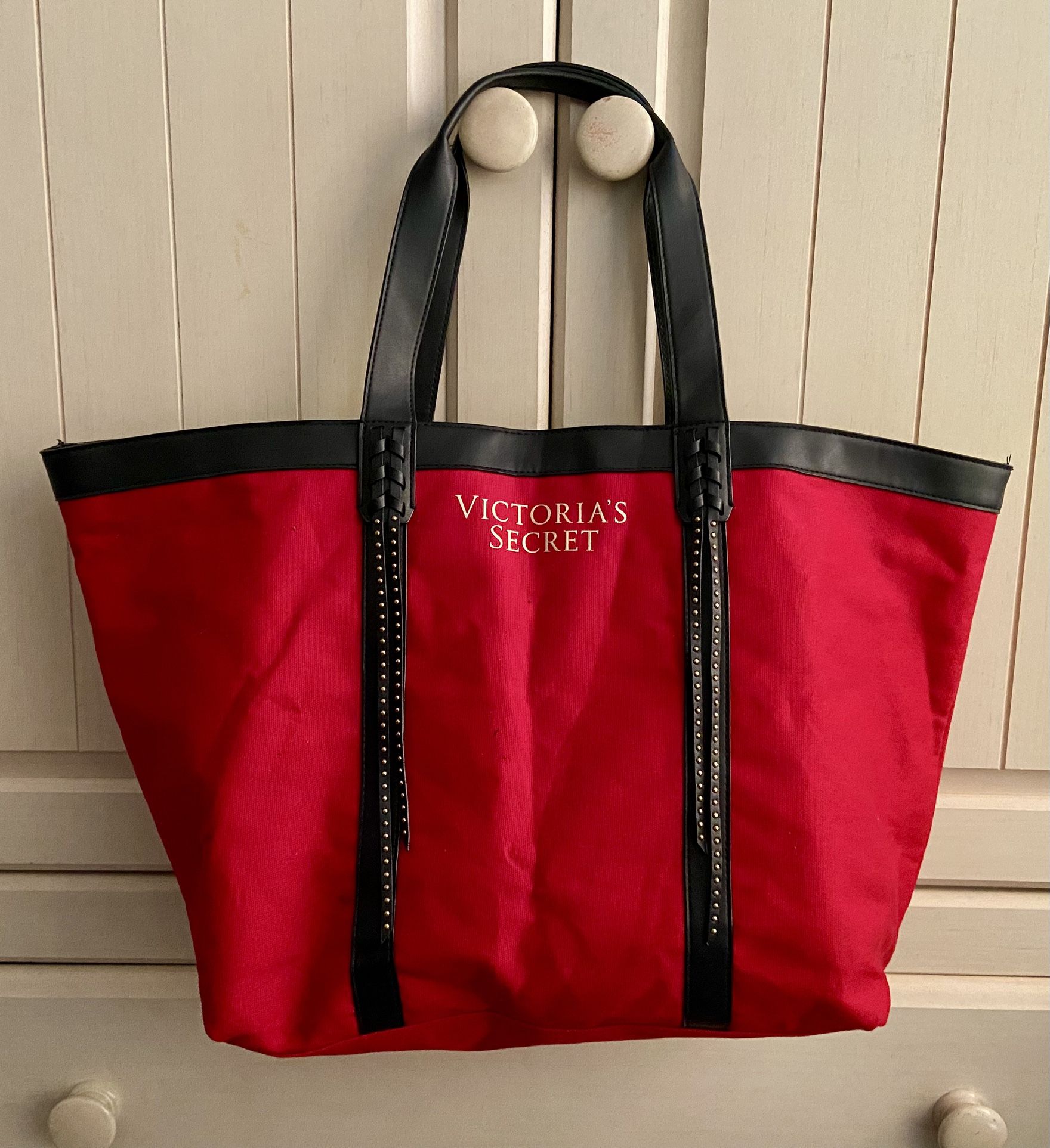 VICTORIA SECRET TOTE WEEKENDER OVERNIGHT TRA BAG
