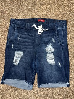 Guess Bermuda shorts women stretchy fit like 14/XL $10-