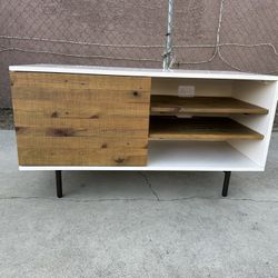 West Elm Mid Century Modern Media Console Entertainment Center Tv Stand Cabinet Sideboard Credenza.