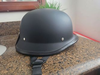 Helmet, motorcycle, German style,