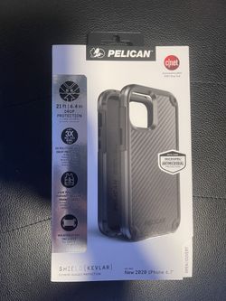 PELICAN BLACK SHIELD PHONE CASE