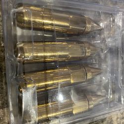 Spine Lug Nut 1 -15 Metal Gold 16 Piece