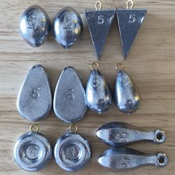 Pyramid, Bank, Bell, Disc, No-Roll, and Egg Weights