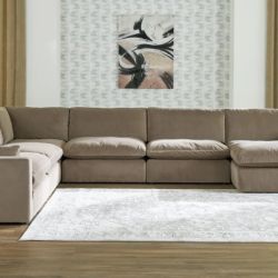 Sophie Modular Cloud Sectional (Velvet) | 🚚 WHITE GLOVE DELIVERY