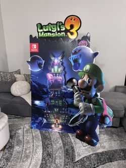 Rare Luigi’s Mansion Store Display 