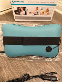 Neck & Back Massager Pillow with Heat – NEW