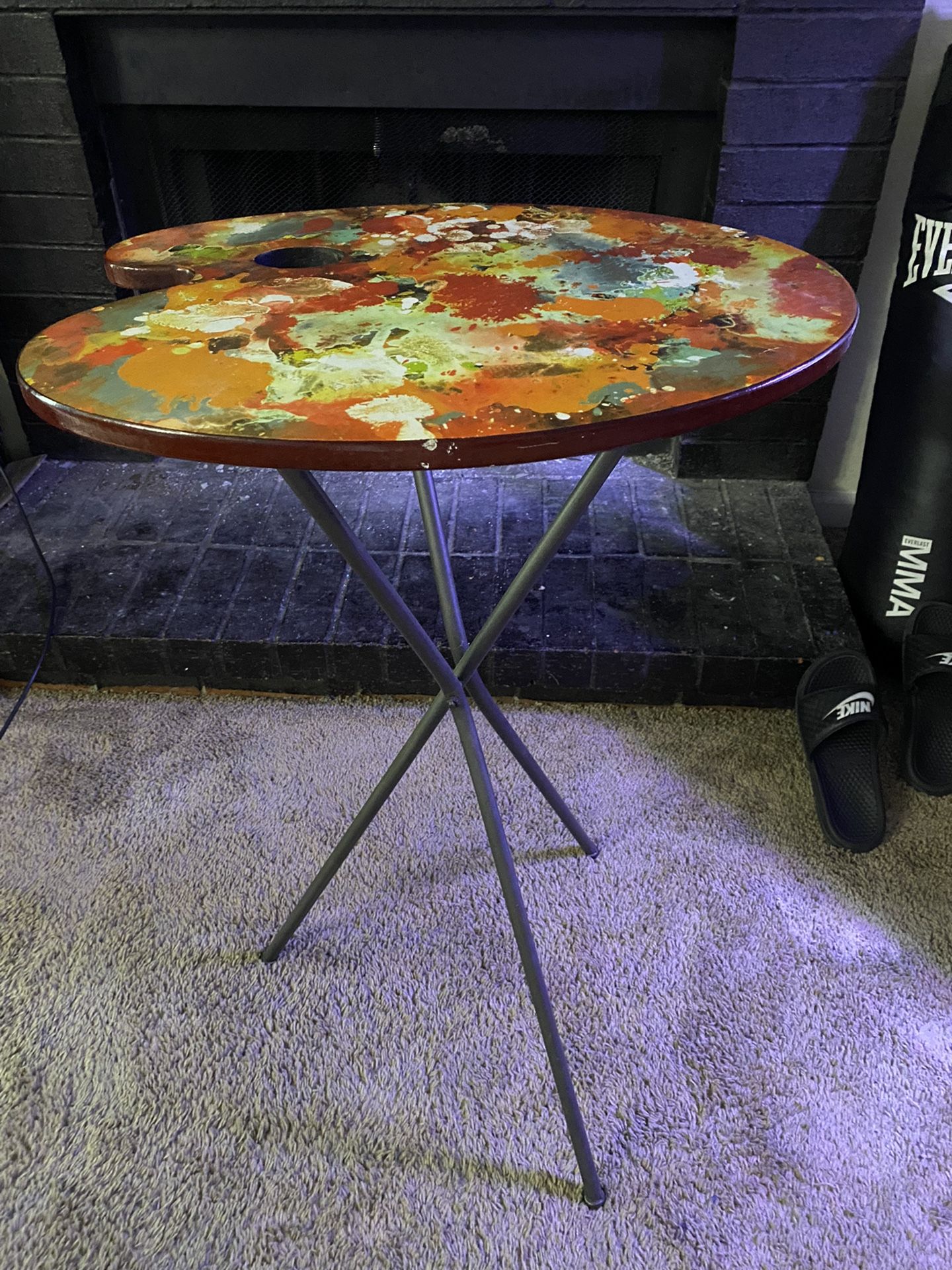 Art Palette Side Table 