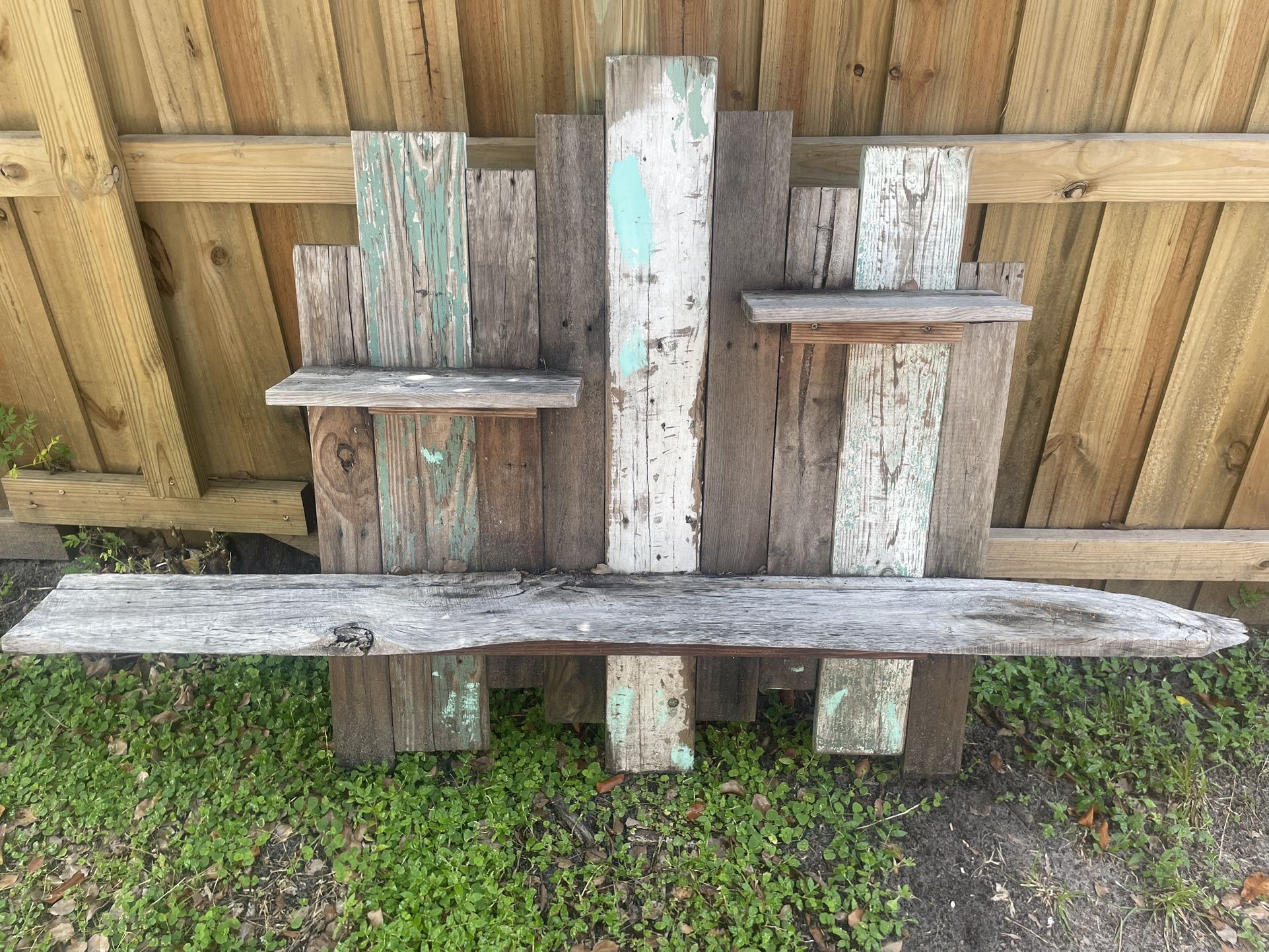 Nautical Wood Shelving - Sturdy & Durable. 