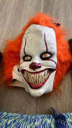 Scary Clown Halloween Latex Mask