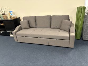 Dark grey sleeper sofa