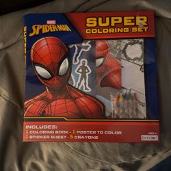 Spider-Man Super Coloring Set