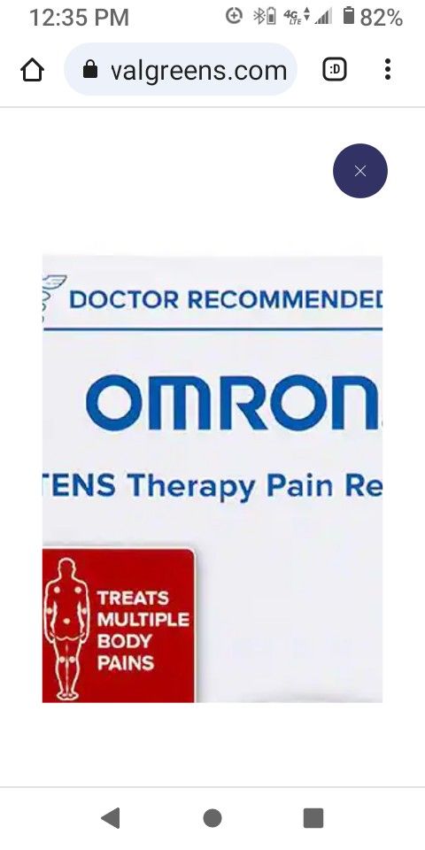 OMRON 1 EA Total Power + Heat TENS Unit PM800