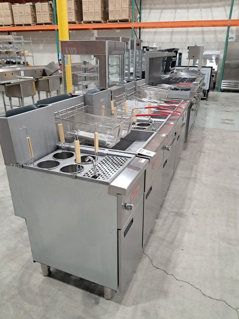 NSF Fryers Griddles Stoves Ranges Hot Plates Commercial Restaurant Equipment