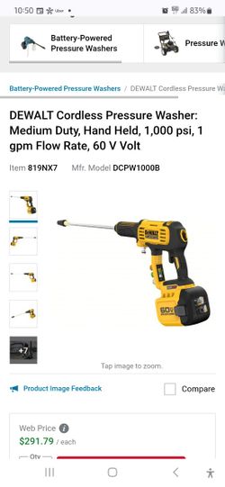 Cordless Pressure Washer