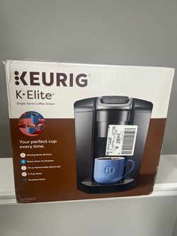 Keurig K-Elite Single Serve Coffee Maker - Brushed Slate