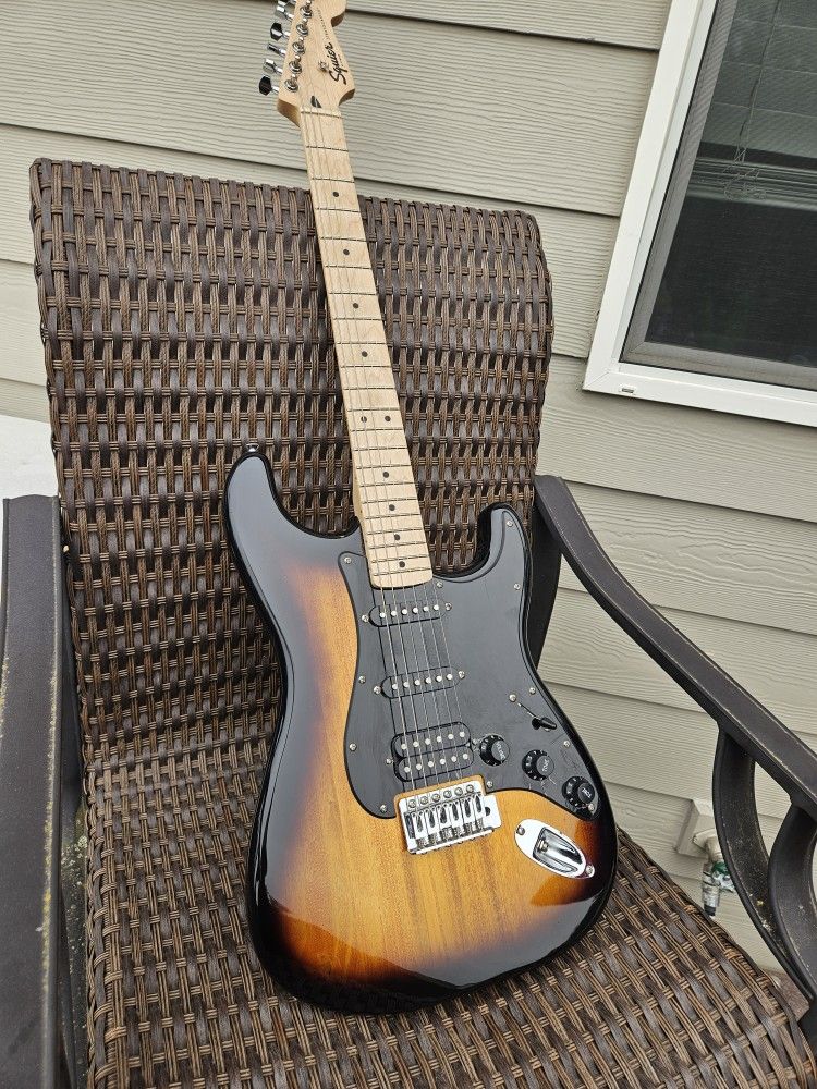 Fender Squire Strat Electric Guitar 