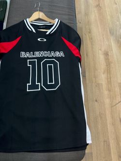 Balenciaga Jersey Black Red