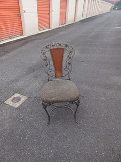 Aluminum cast iron chairs Set Of 4 